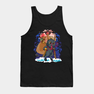 Krampus Christmas Kawaii Magna Art Tank Top